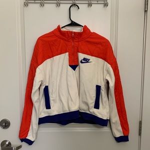 Nike cropped fleece